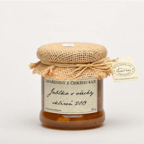 180 g Zavařenina Jablka s ořechy sklizeň 2019