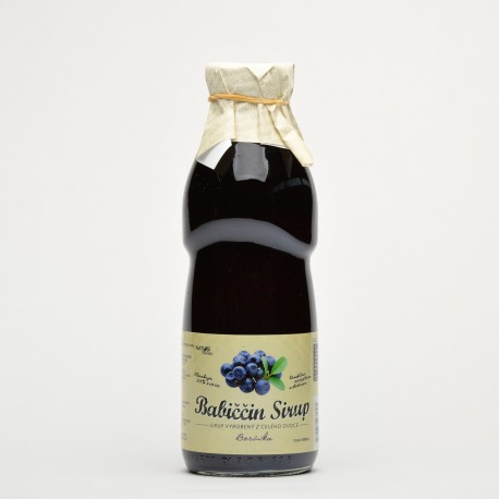 500 ml Babiččin sirup Borůvka