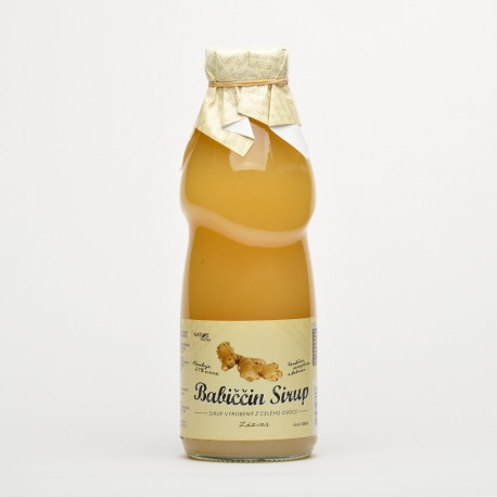 500 ml Babiččin bylinný sirup Zázvor