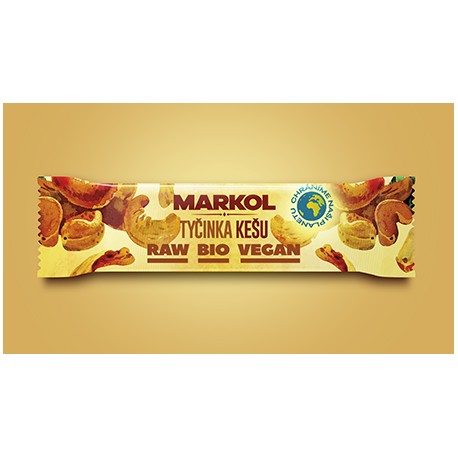 40 g BIO tyčinka kešu oříšky