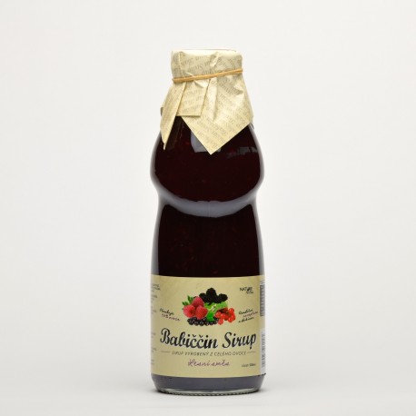 500 ml Babiččin bylinný sirup Lesní směs