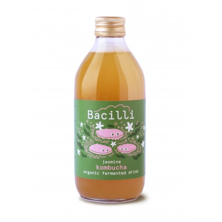 330 ml BACILLI - BIO Kombucha - Jasmín