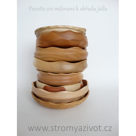 Dřevěné misky