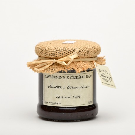 200 g Zavařenina Švestka s tuzemákem sklizeň 2019
