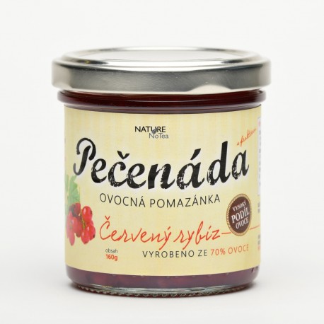 160 g Pečenáda ovocná pomazánka z červeného rybízu