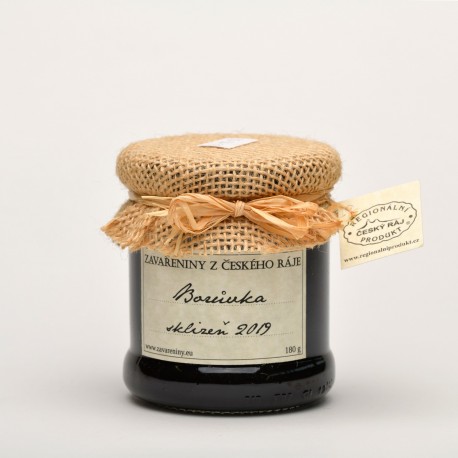 180 g Zavařenina Borůvka sklizeň 2019