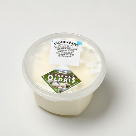 Oldříšký kozí jogurt s probiotickou kulturou 180 g