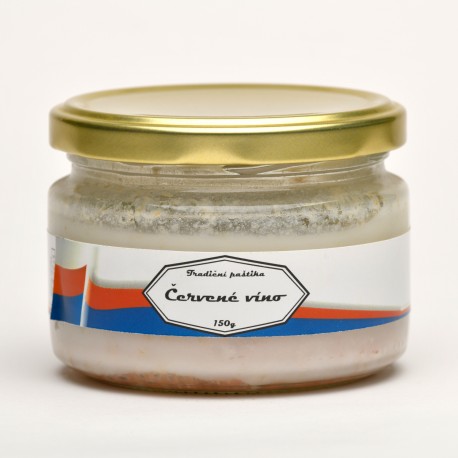 Tradiční paštika Červené víno 150 g