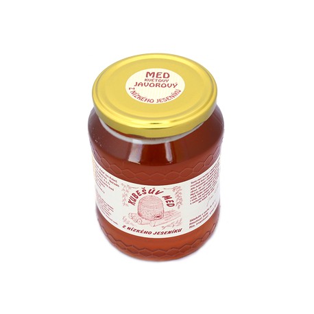 Kubešův med květový javorový z rodinné včelařské farmy 480 g