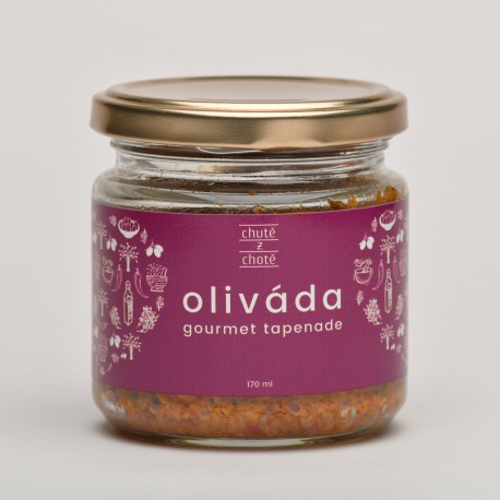 Oliváda gourmet tapenade  firmy Chutě z Chotě 170 ml