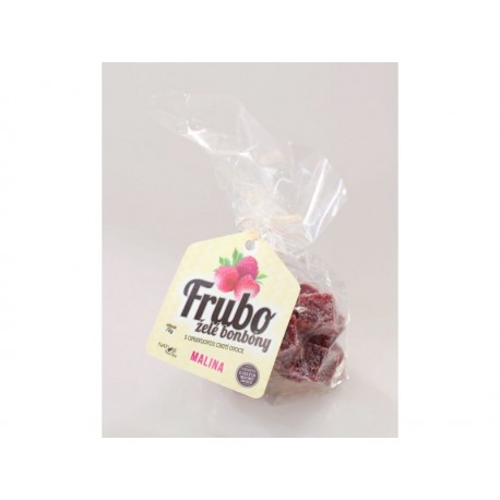 FRUBO  malina želé bonbony s opravdovou chutí ovoce 70 g