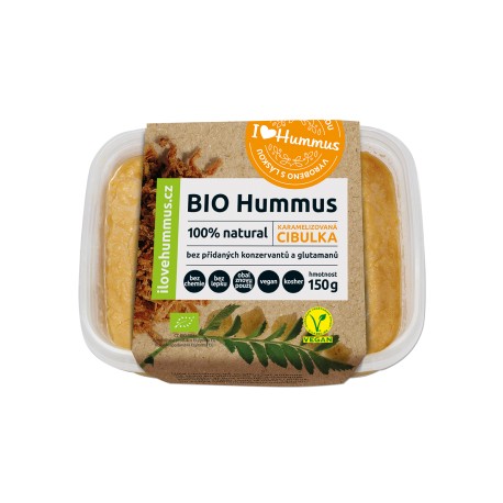 150 g Hummus  s karamelizovanou cibulkou
